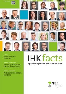 Cover IHKfacts eidgenössische Wahlen 2015
